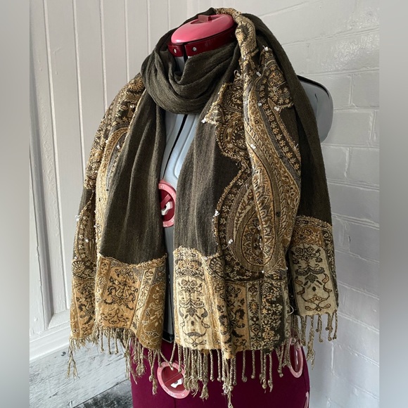 Vintage Accessories - Paisley scarf
